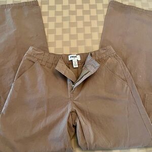 RSQ Women’s Tan Wide Leg Utility Pants 
Like New Size S, Inseam 31
